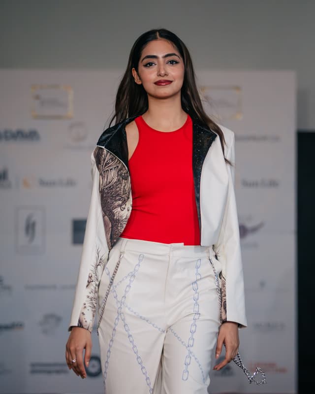 A-Symmetrical Leather Jacket