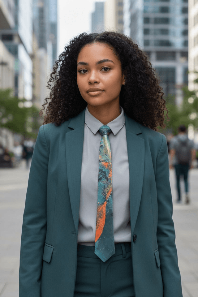 Hand Crafted Ties With Original Art