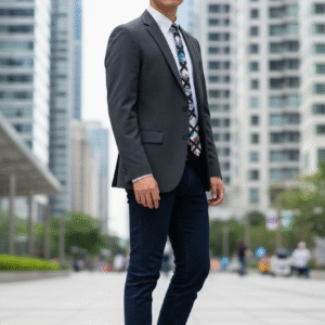 Hand Crafted Ties With Original Art - Laser Cut