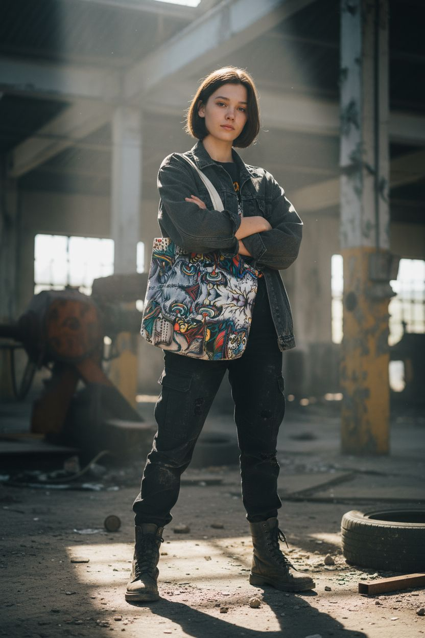 Alter Ego Tote Bags With Original Art